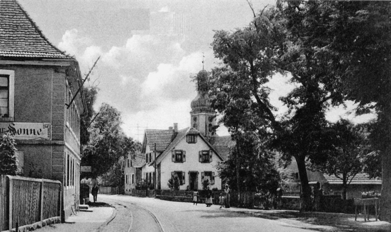 Dinglingen Sonnenplatz 1928