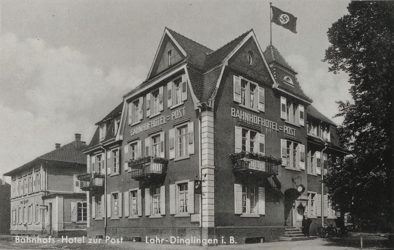 Bahnhofs-Hotel-zur-Post-vor 1945